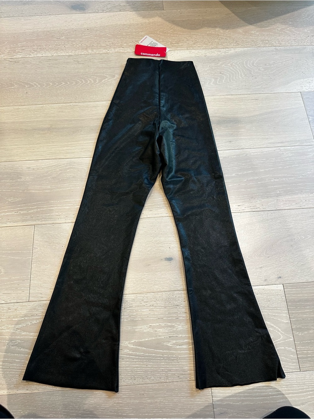 Commando Faux Leather Crop Flare Pants NWT sz XS - Picture 9 of 9